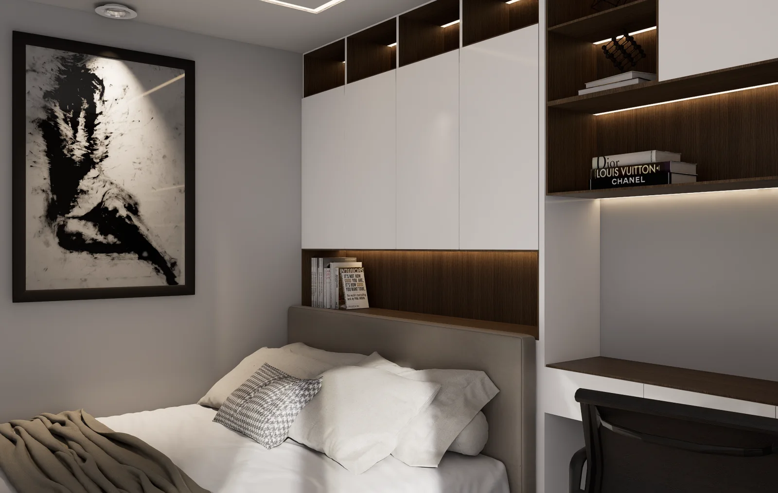 Interno proposto per Luce da vivere